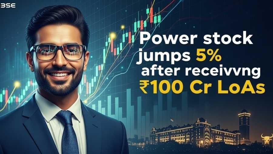 Power Stock Jump Received 100Cr LoA