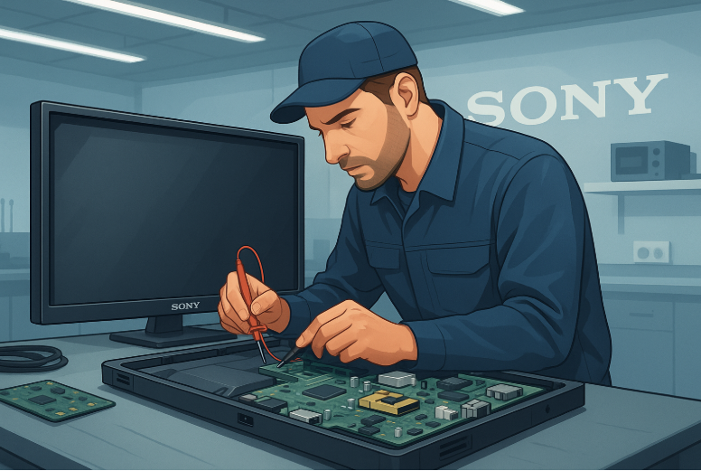 تعمیر تلویزیون سونی